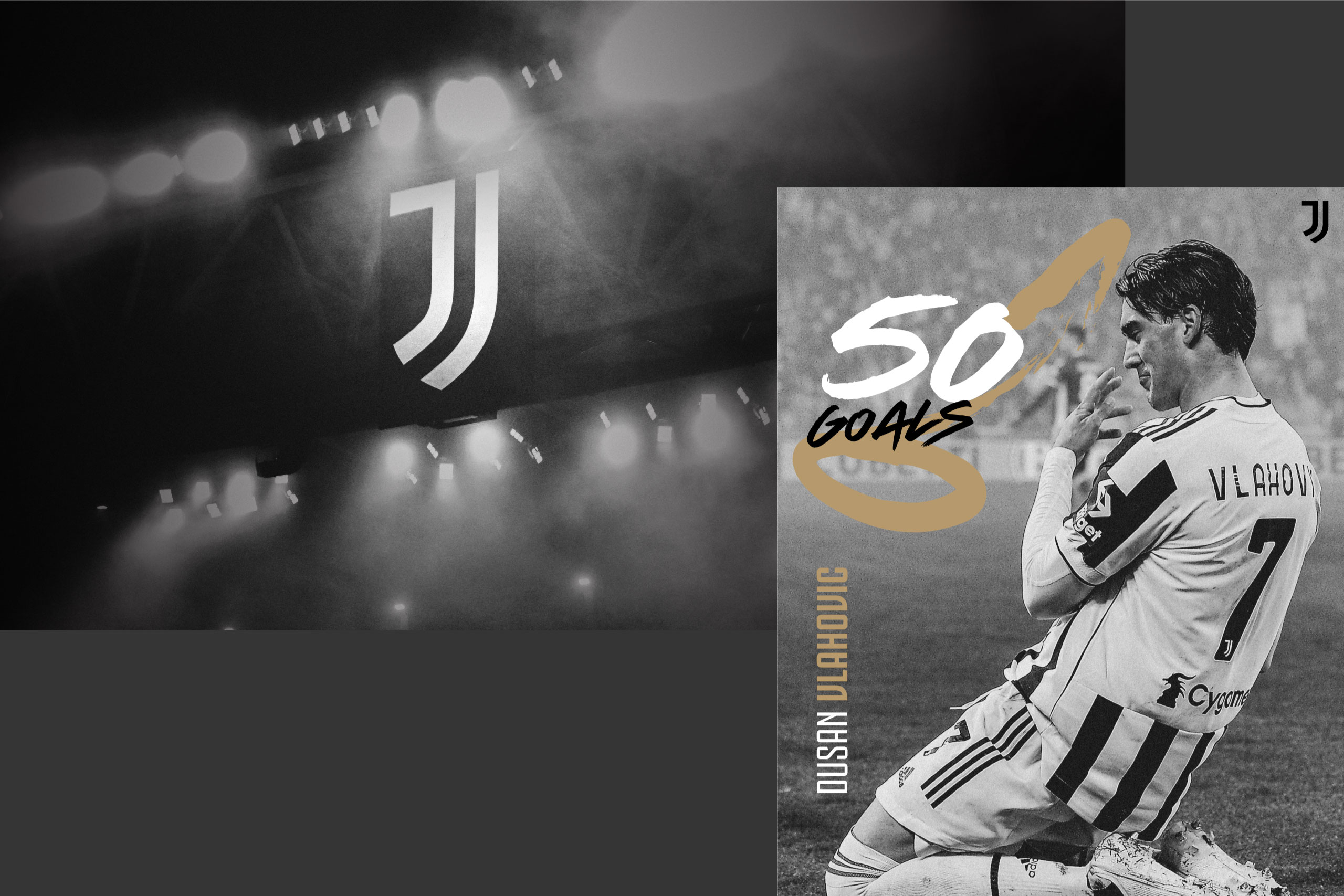 MOST juventus case vlahovic 50 goals