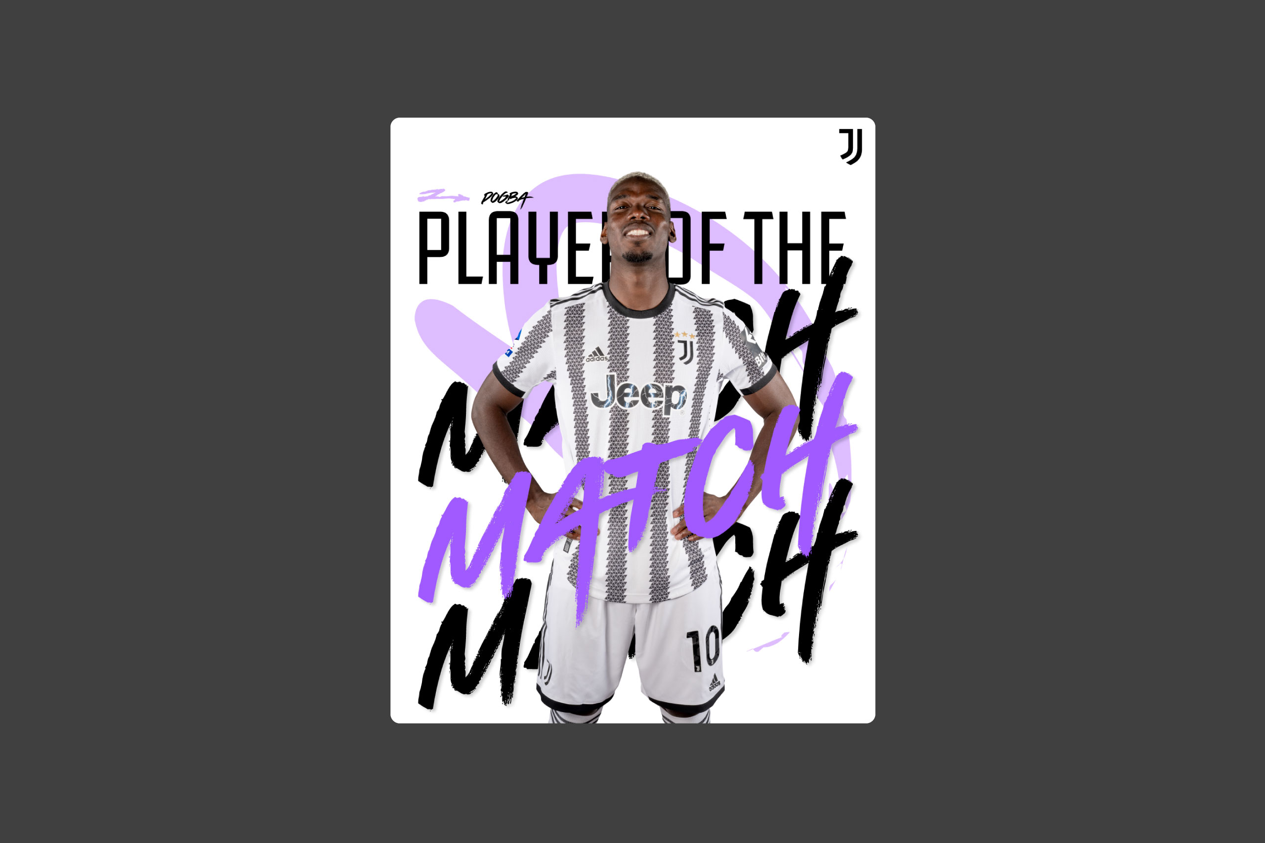 MOST Juventus case pogba player of the match