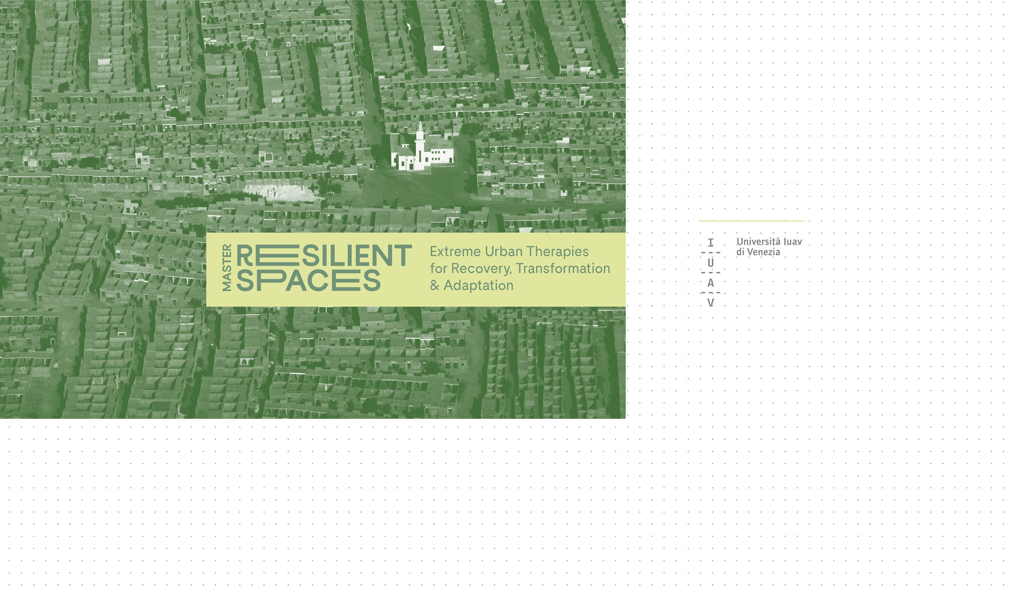 Resilient space iuav venezia designed by most cover